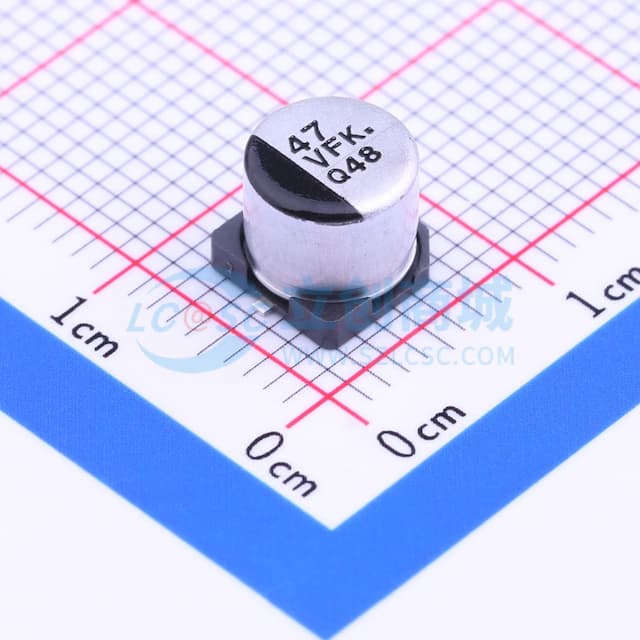 47uF ±20% 35V实物图