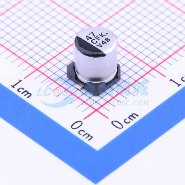 47uF ±20% 16V实物图