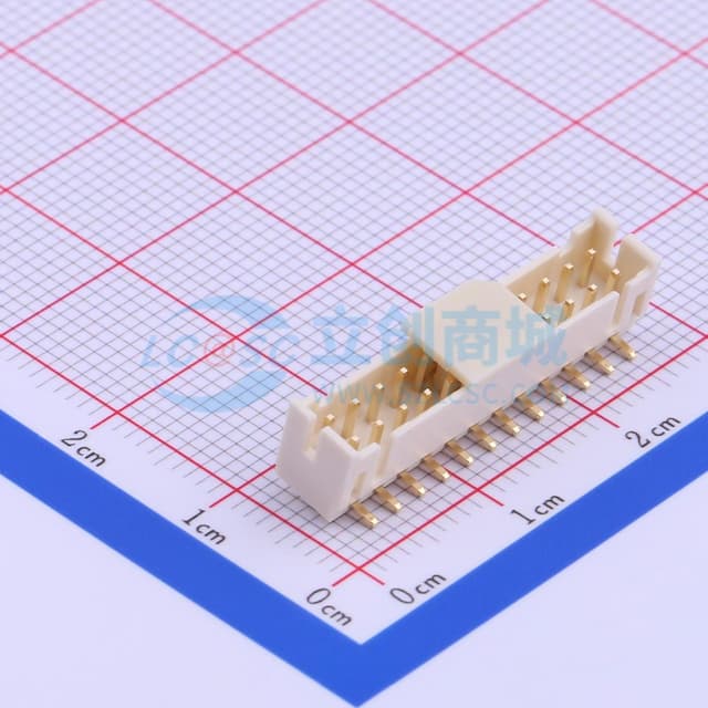 间距:2mm 2x12P实物图