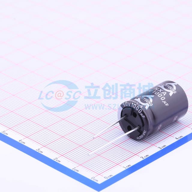 1000uF ±20% 50V 【插件】实物图