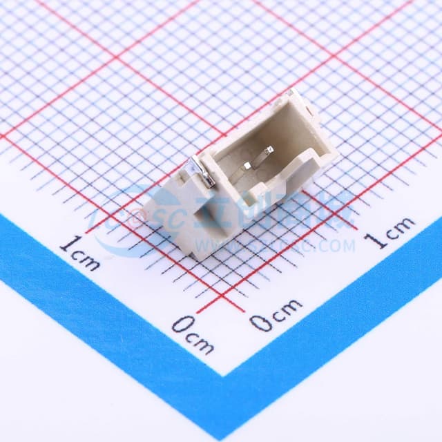 1x3P 间距:2mm 卧贴 系列:HY实物图