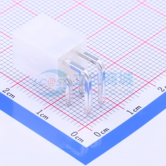 2x2P 间距:4.2mm 弯插 【插件】实物图