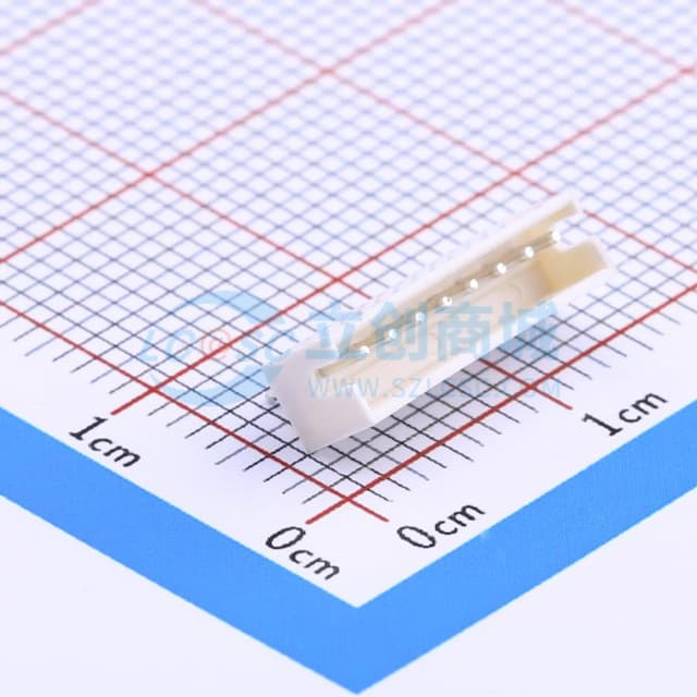 1x8P 间距:1.5mm 直插 系列:ZH 【插件】实物图