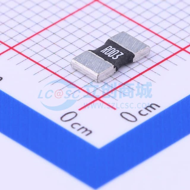 LR2512-22R003F4 合金电阻实物图
