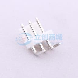 白色 1x3P 间距:3.96mm 弯插【插件】缩略图