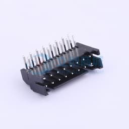 黑色 2x8P 间距:2mm 弯插【插件】缩略图