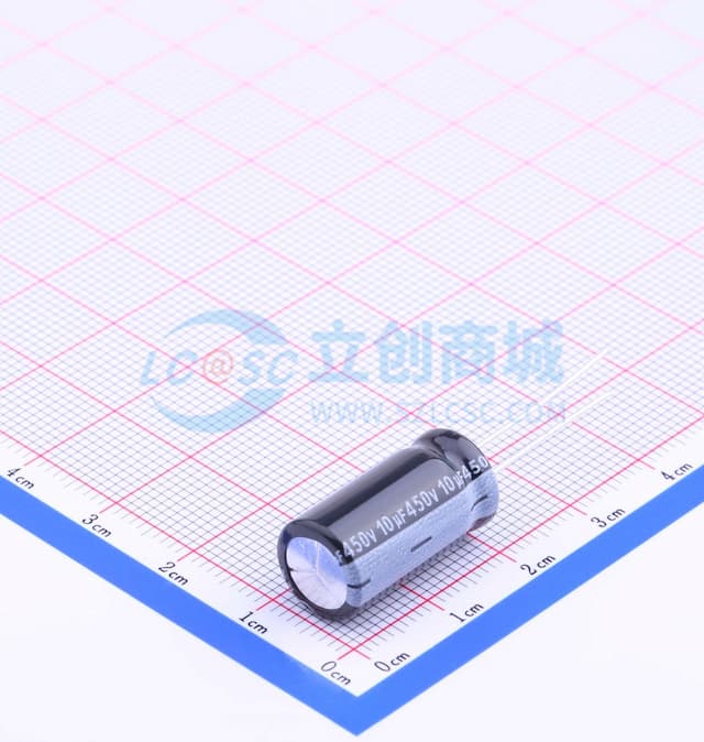 10uF ±20% 450V 【引线】实物图