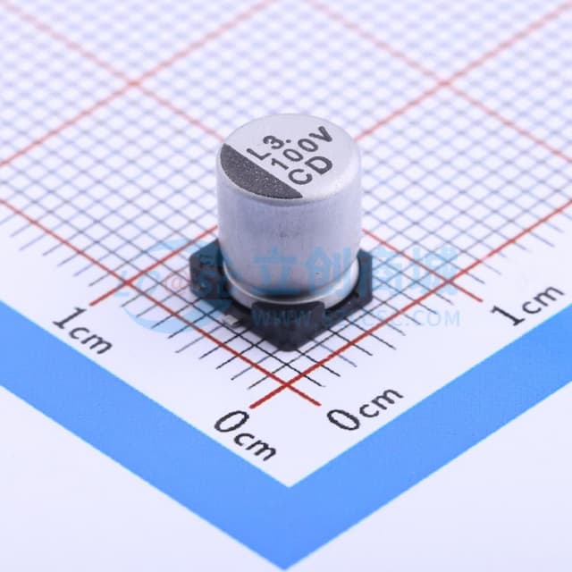 100uF ±20% 35V实物图