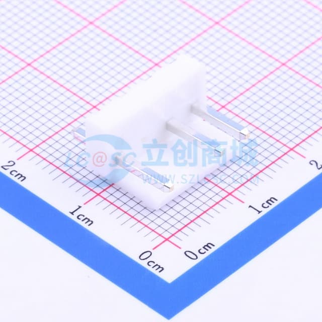 1x4P(缺1P) 间距:3.96mm 直插 系列:VH 【插件】实物图