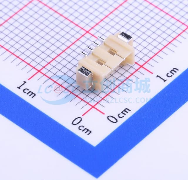 间距:1.25mm 1x4P实物图