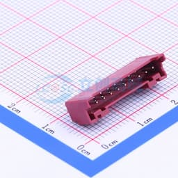 红色 1x10P 间距:2mm 直插 系列:PA【插件】缩略图