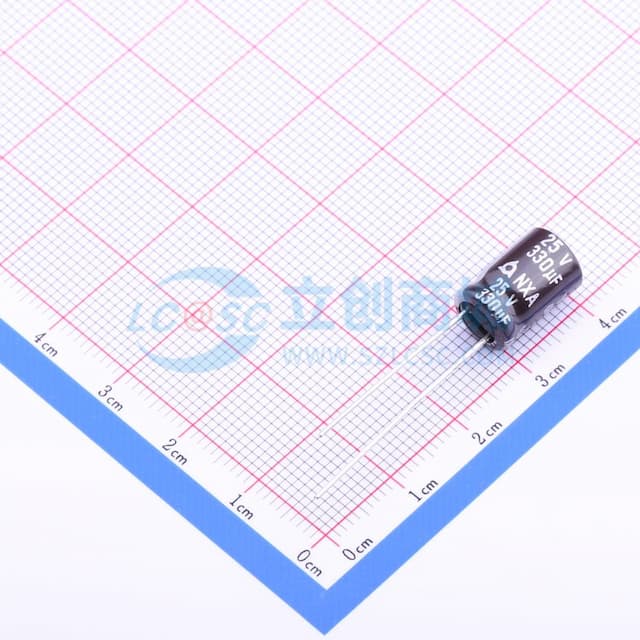 330uF ±20% 25V 【插件】实物图