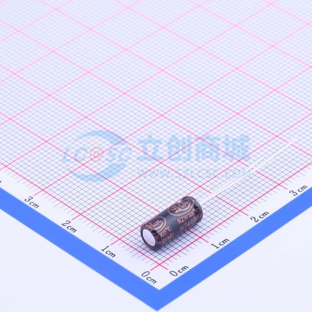2.2uF ±20% 50V 【引线】实物图