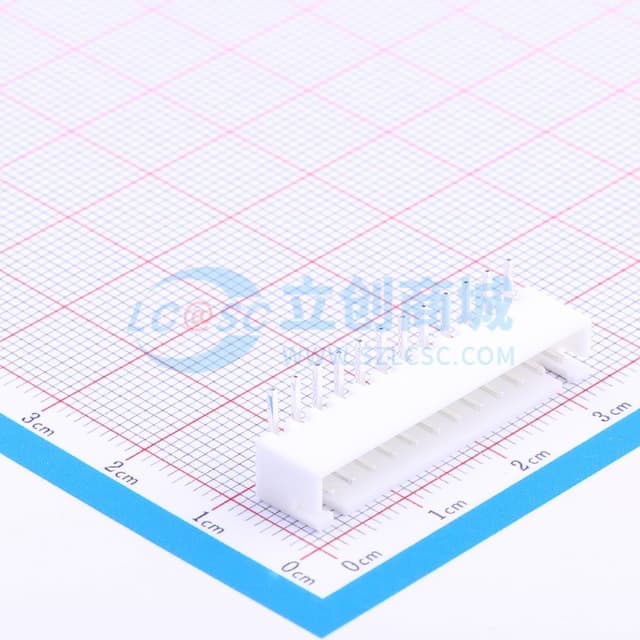 1x12P 间距:2.5mm 弯插 系列:XH 【插件】实物图