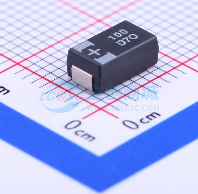 100uF ±20% 20V实物图
