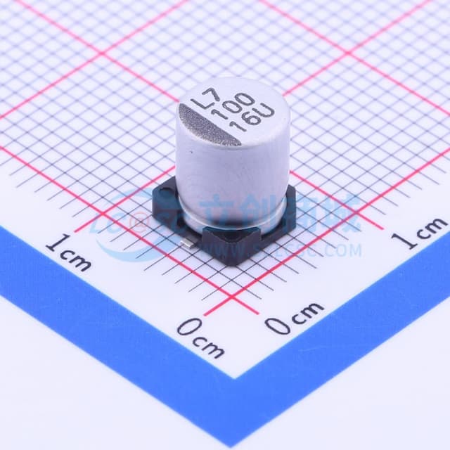 100uF ±20% 16V实物图
