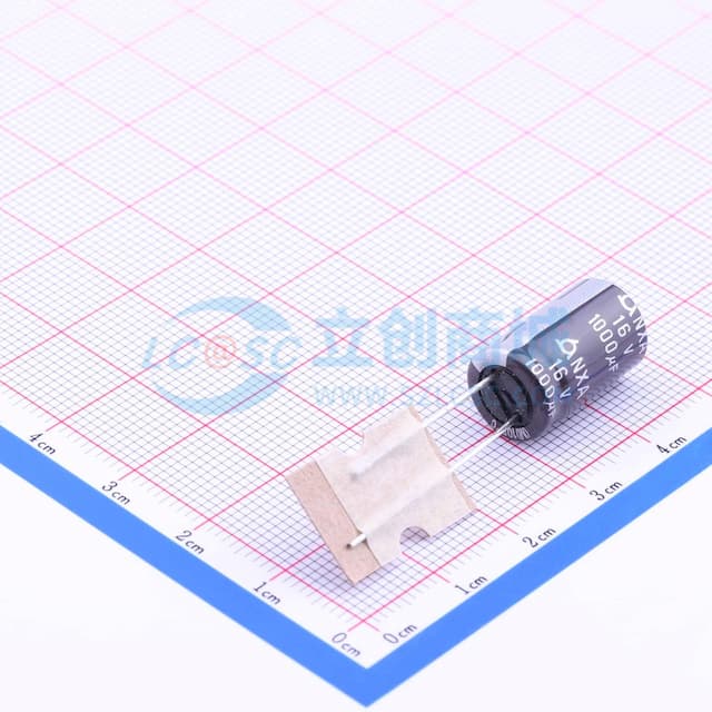 1000uF ±20% 16V 【引线】实物图