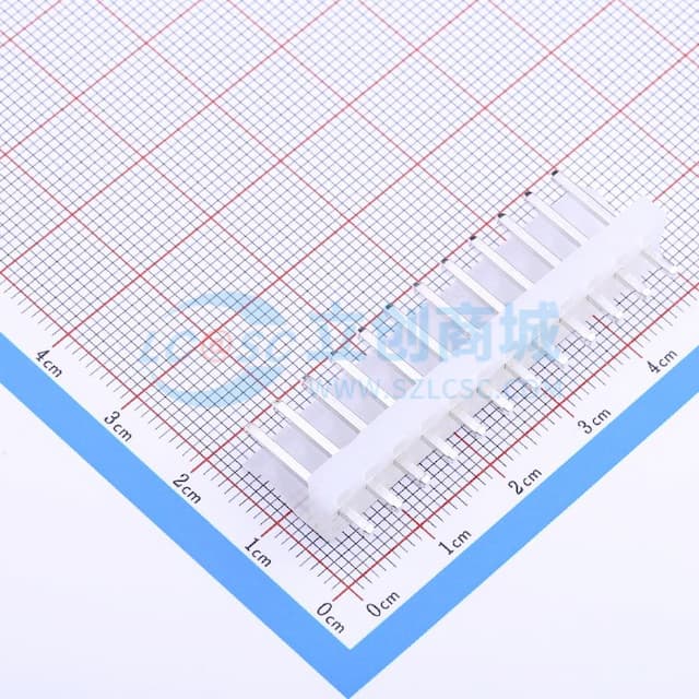 系列:CH 间距:3.96mm 1x12P 【插件】实物图