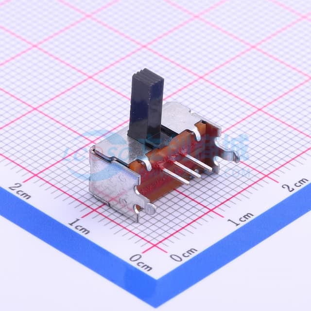 8.5mm高、2mm行程滑动开关【拨动】实物图