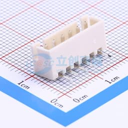 1x6P 间距:2.5mm 弯插 系列:XH 【插件】缩略图