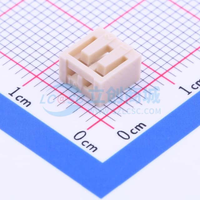 2.5mm 1x2P实物图
