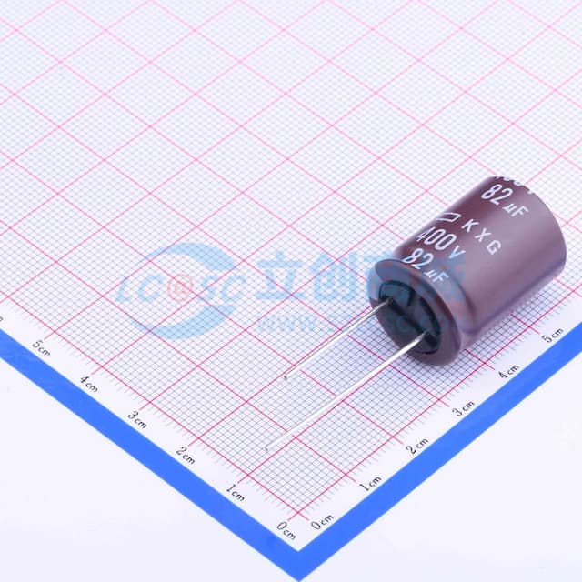 82uF ±20% 400V 【插件】实物图