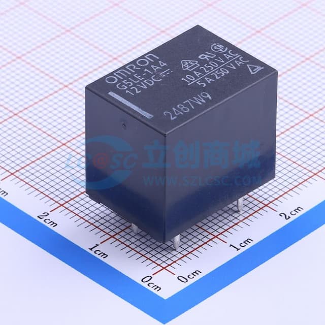 G5LE-1A4 DC12 【插件】实物图