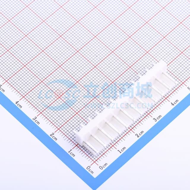 1x12P 间距:3.96mm 直插 系列:VH 【插件】实物图