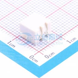 米黄色 系列:XH 间距:2.5mm 1x2P【插件】缩略图