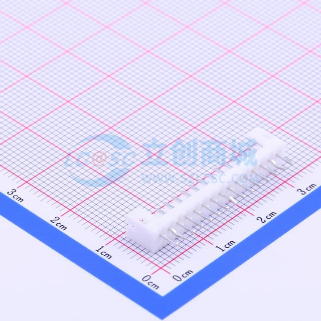 1x15P 间距:2mm 直插 系列:PH 【插件】实物图