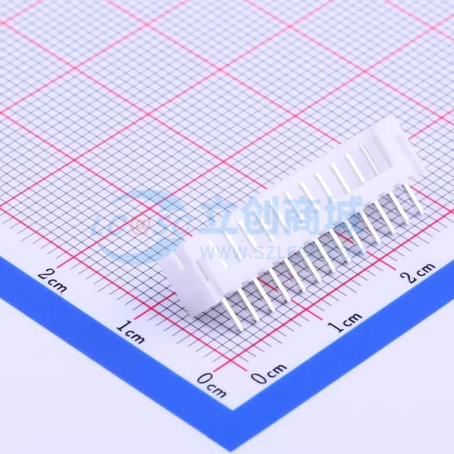 1x13P 间距:2mm 直插 系列:PH 【插件】实物图