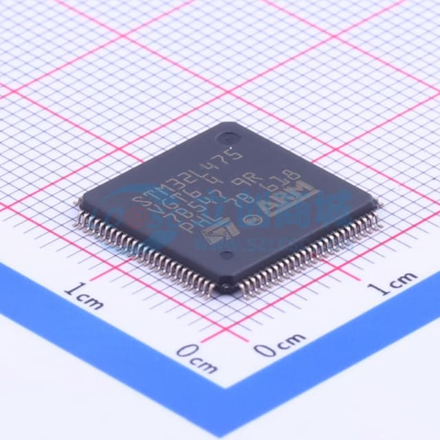 带FPU的超低功耗80 Mhz Arm Cortex-M4 MCU，具有1 MB Flash存储器、USB OTG和DFSDM实物图