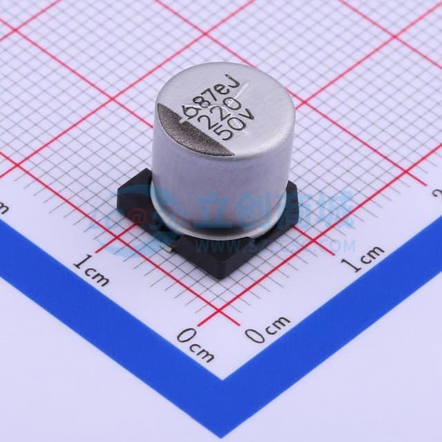220uF ±20% 50V实物图