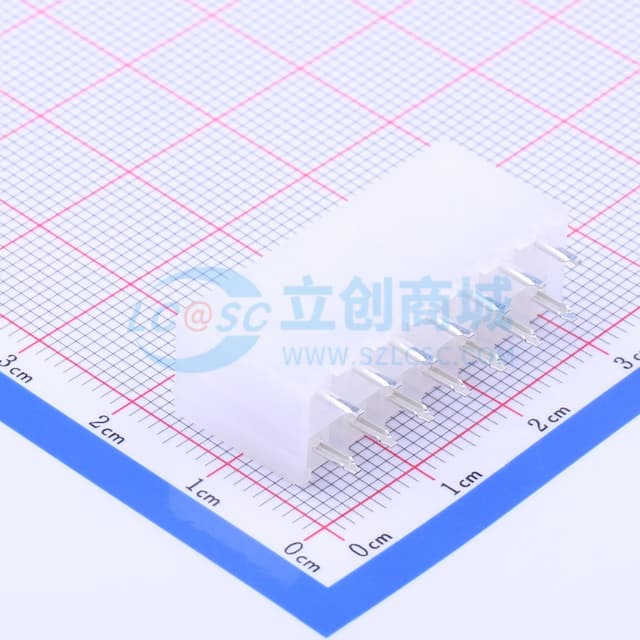 2x7P 间距:4.2mm【插件】实物图