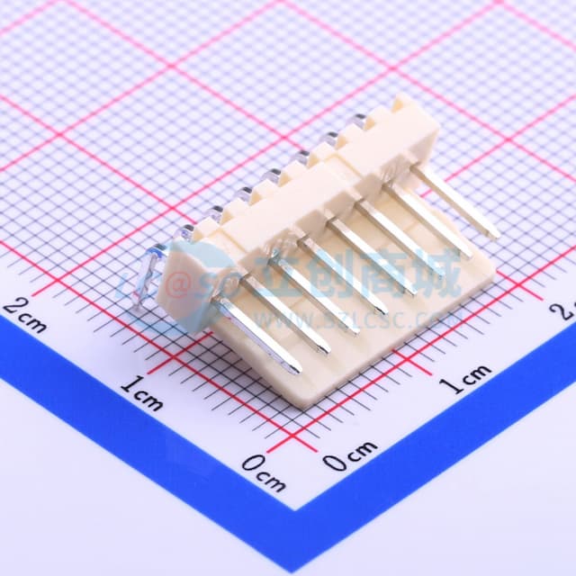 MX2.54弯针座【插件】实物图