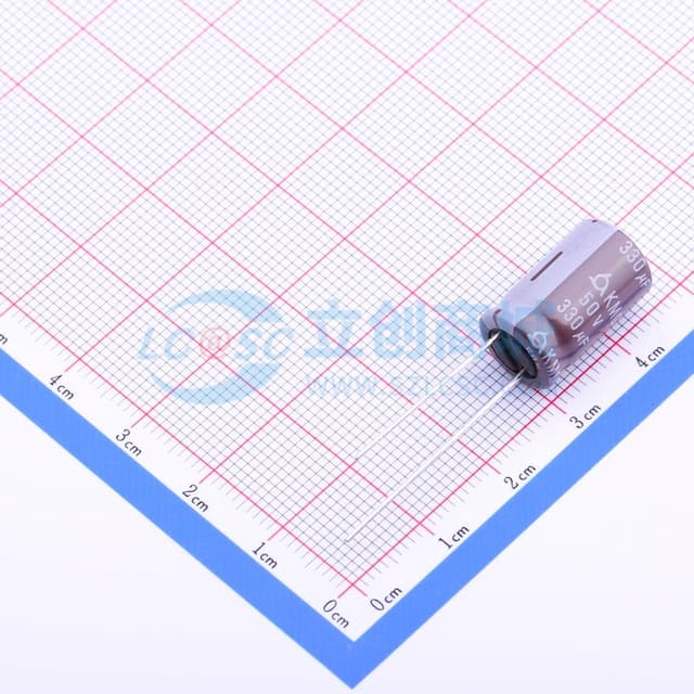 330uF ±20% 50V 【引线】实物图