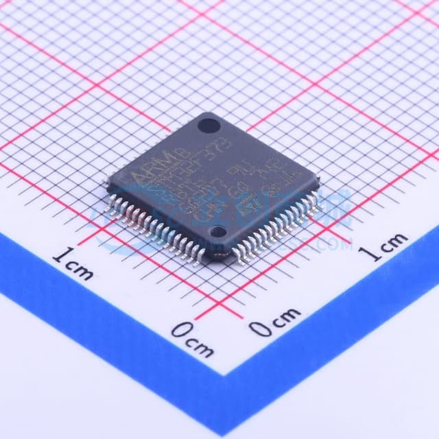 带DSP和FPU的主流混合信号ARM Cortex-M4 MCU，具有128 KB Flash、72 MHz CPU、MPU、16位ADC和比较器实物图