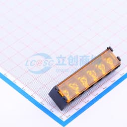 9.5mm 1x6P 每排P数:6 排数:1 直针 边脚 【栅栏】缩略图