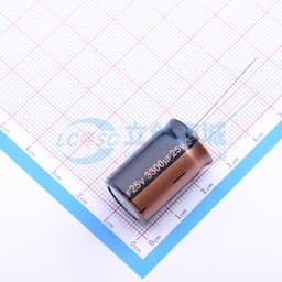 3300uF ±20% 25V 【引线】缩略图