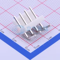 白色 1x4P 间距:3.96mm 弯插【插件】缩略图