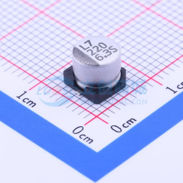 220uF ±20% 6.3V实物图