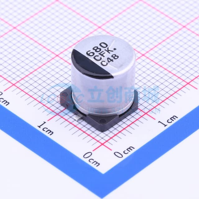 680uF ±20% 16V实物图