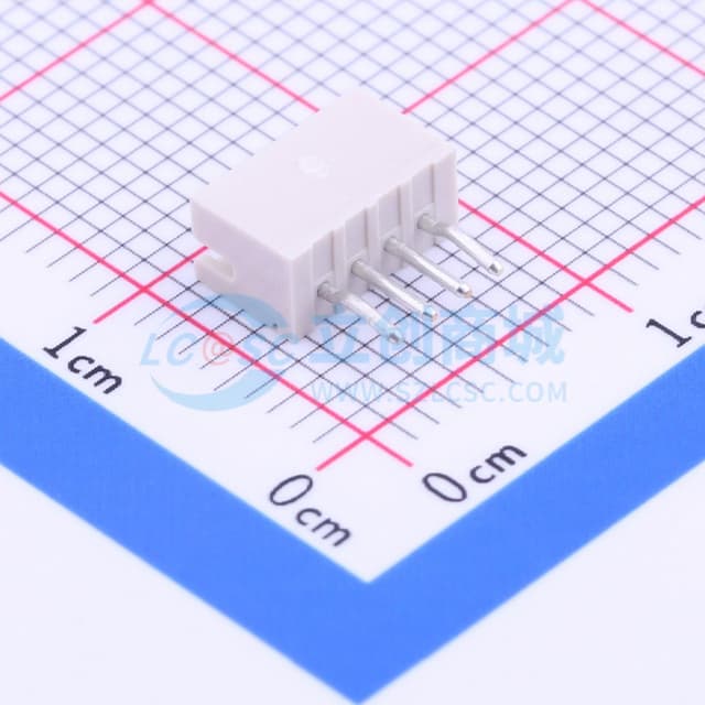 1x4P 间距:1.5mm 直插 系列:ZH 【插件】实物图