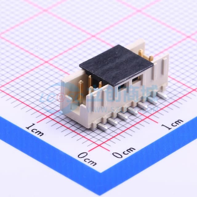 2x7P 间距:2mm 立贴实物图