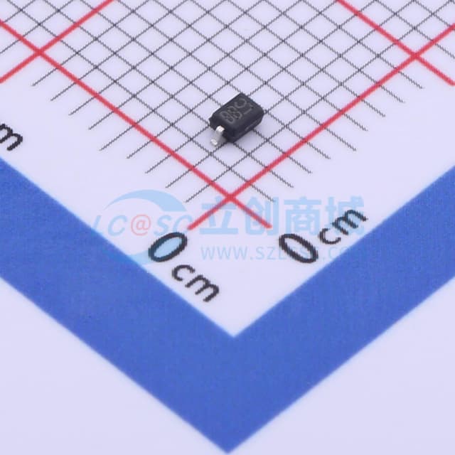 双向TVS 15V截止 峰值浪涌电流：10A@8/20us实物图