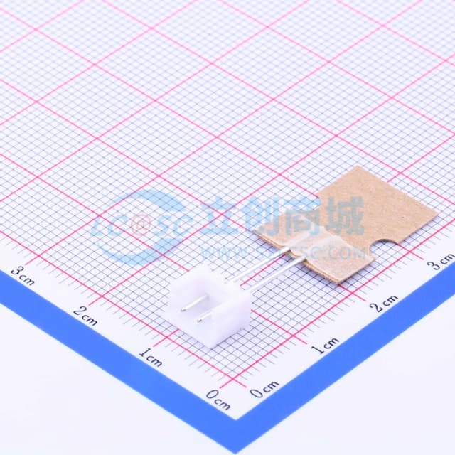 1x2P 间距:2.5mm 直插 系列:EH 【插件】实物图
