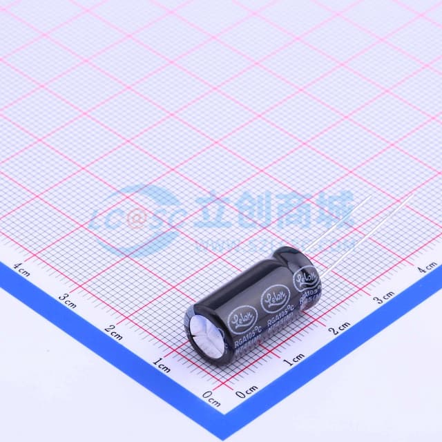 100uF ±20% 100V 【引线】实物图