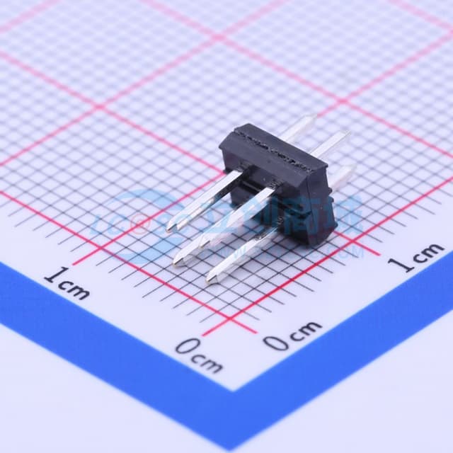 2x2P 间距:2.54mm 方针 直插 【排针】实物图