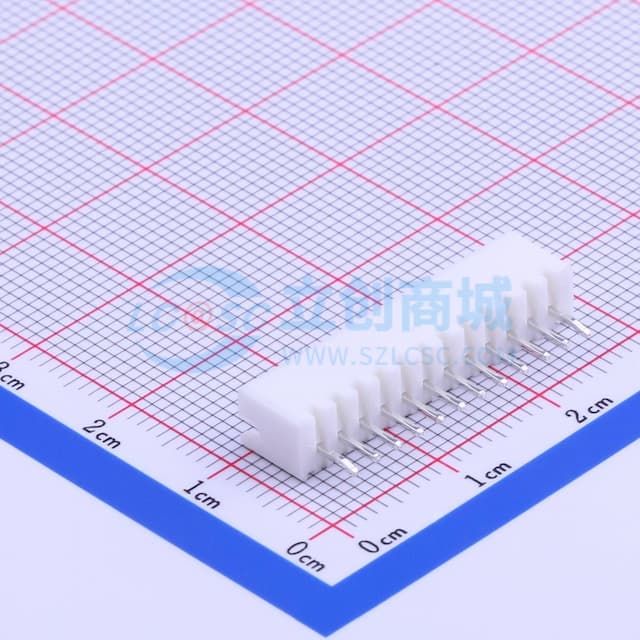 系列:PH 间距:2mm 1x12P 【插件】实物图