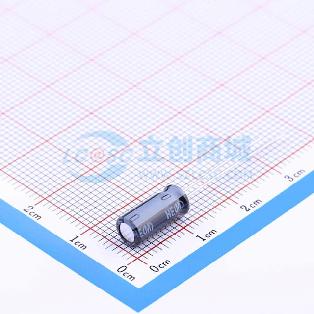 47uF ±20% 25V 【引线】实物图